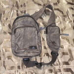 Adidas Women's Essentials 2 Sling Crossbody Bag Lilac